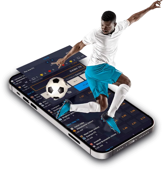 Mobile phone displaying live betting interface with dynamic odds